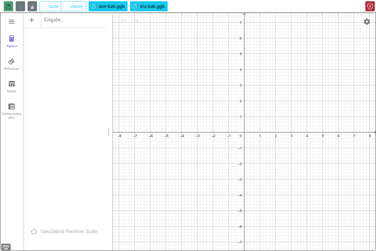 GeoGebra Screenshot